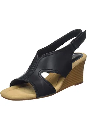 Clarks Kyarra Aster, Sandali con Zeppa Donna, , 39 EU