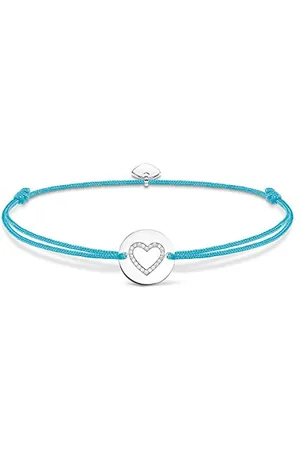 Thomas Sabo Bracciale di Corda da Donna Argento Sterling 925