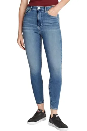 Tommy Hilfiger Donna Jeans Sylvia Skinny Fit Vita Alta, Blu ( Medium), 29W/32L