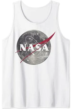 Nasa Moon Space Logo Canotta