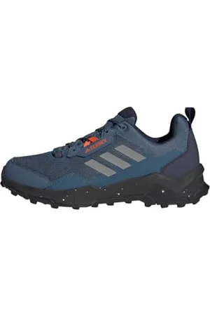 adidas Terrex AX4 Hiking Shoes, Scarpe da Trekking Uomo, Wonder Steel/Grey/Impact Orange, 38 2/3 EU