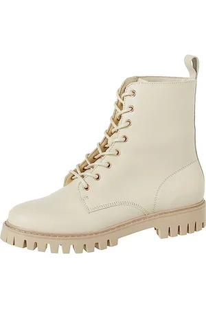 Tommy Hilfiger Stivali Donna Lace Boot Stivaletti, Beige (Light Sandalwood), 40 EU
