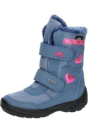 LICO A V, Stivali da Neve, Blu/Rosa, 39 EU