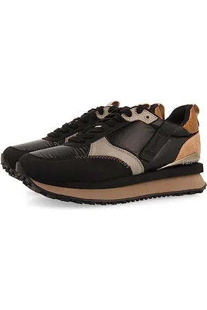 Gioseppo Sneakers Nere Monocolore Imbottite con Dettagli da Donna gladsaxe
