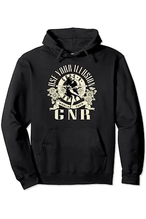 Guns N´Roses Tour mondiale ufficiale dei Illusion Felpa con Cappuccio