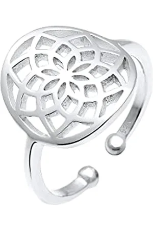 Elli Anello da Donna in 925, Misura 54 (17.2)
