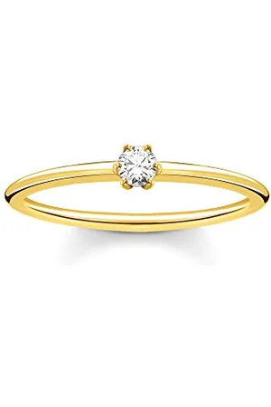 Thomas Sabo Anello da donna Pietra bianca Argento sterling 925 TR2312-414-14