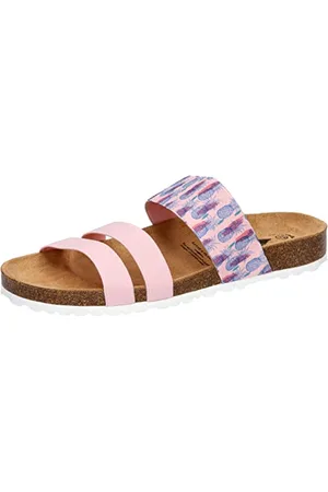 LICO Bioline Summer, Pantofole Donna, Colore: Rosa, 39 EU