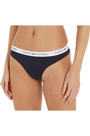Tommy Hilfiger Perizoma Donna Tanga, Blu (Desert Sky), L