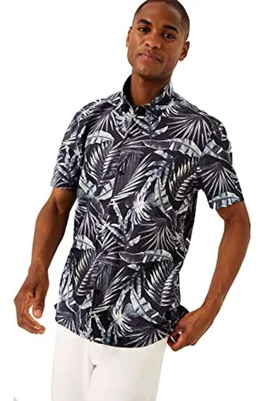 Garcia Maglietta a Maniche Corte Camicia, , S Uomo