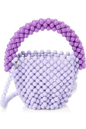 myMo Borsa a Mano, Pochette Donna, Lilla Multicolore, Einheitsgröße