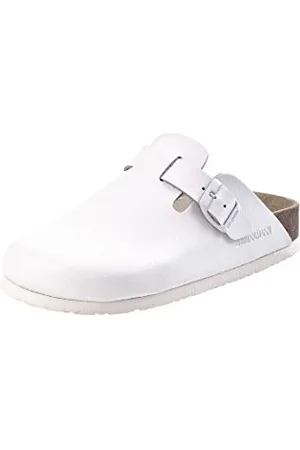 DR. BRINKMANN Clog für Damen und Herren, Zoccoli e Sabot Unisex-Adulto, Bianco (Weiß (Weiß), 48 EU