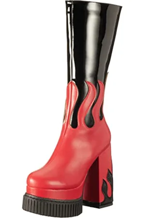 Lamoda Show off, Mid Calf Boot Donna, , 36 EU