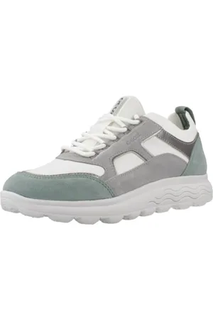 Geox D Spherica C, Sneakers Donna, Grigio , 39 EU