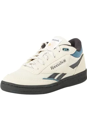 Reebok Club C Mid II Revenge Vintage, Sneaker Unisex-Adulto, Stucco/HOOBLU/CBLACK, 44 EU
