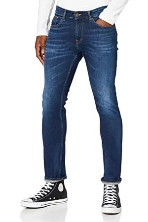 Tommy Hilfiger SCANTON SLIM ASDBS, Denim Pants Uomo, (Aspen Dark Blue Stretch), 36W / 34L