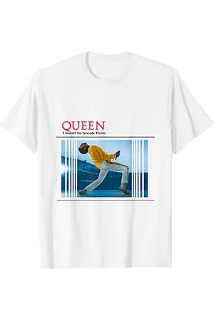 Queen Regina Maglietta Ufficiale S T-Shirt Classica Manica Corta Unisex - Adulti