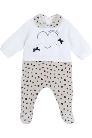 chicco Tutina Con Apertura Patello, In Ciniglia, Pigiama Bimba 0-24, , 3 mesi