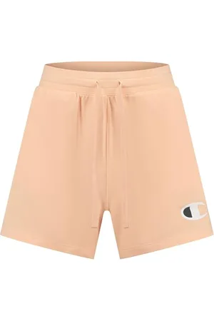 Champion Legacy Icons W-Contrast Logo Cotton Lycra Pantaloncini, , S Donna