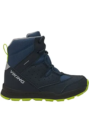 Viking Es​p​o​ Hi​g​h​ 2 WP La​c​e​ Wa​r​m​, Stivali da Neve Unisex - Bambini e ragazzi, Multicolore (Navy/Blue), 40 EU