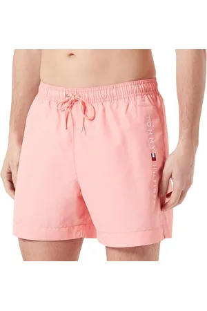 Tommy Hilfiger Pantaloncino da Bagno Uomo Medium Drawstring Lunghezza Media, (Summer Peach), XXL
