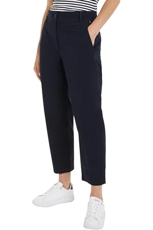 Tommy Hilfiger Pantaloni Donna Chino Slim Fit, (Desert Sky), 32