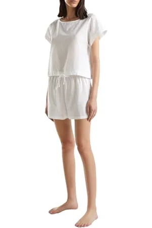 Benetton Short 4YUP39008 Pantalone del Pigiama, , XS Donna