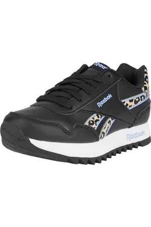Reebok Royal CL Jog Platform, Sneaker Bambina, CBLACK/LILGLW/MODBEI, 28 EU