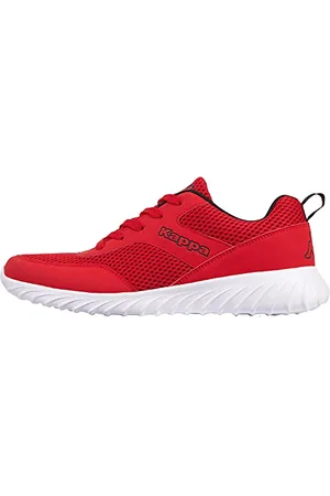 Kappa Joggle Scarpe da ginnastica Unisex - Adulto, Rosso (Red/Black), 45 EU