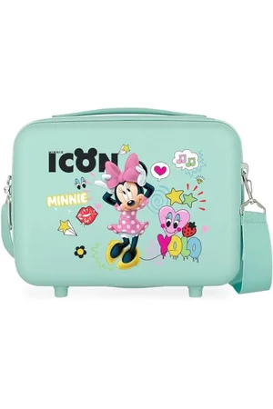 Disney Minnie Happy Helpers Zaino portaon carrello Azzurro 29x21x15 cms ABS