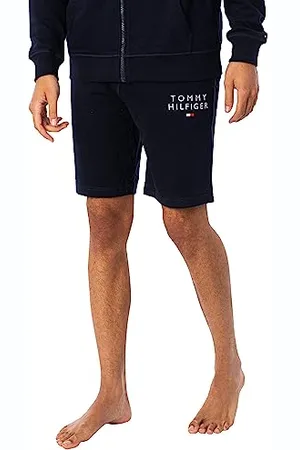 Tommy Hilfiger Pantaloncini in Felpa Uomo Corti, (Desert Sky), S