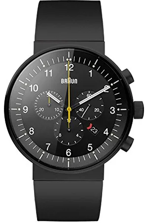 von Braun Orologio Analogico Quarzo Uomo con Cinturino in Pelle BN0095BKBKBKG