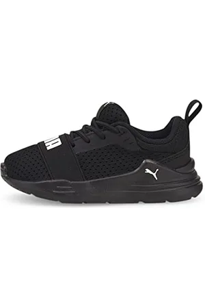 PUMA Wired Run AC Inf, Sneaker Unisex-Bambini, Black White, 20 EU