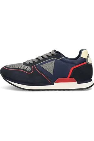 Guess Potenza CARRYOVER, Sneaker Uomo, /Rosso/Grigio, 44 EU