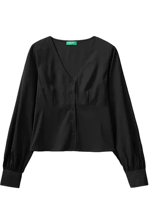 Benetton Camicia 5q3zdq050, Camicia Donna, , M