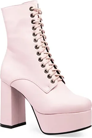 Lamoda Trample Lace Up, Stivale alla Caviglia Donna, , 38 EU