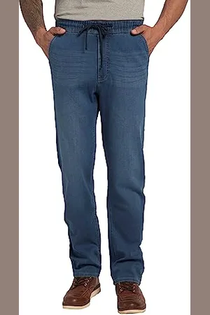 JP 1880 Jeans, Flexnamic, Straight Fit, con Fascia in Vita, Pietra Media, XXXXXXXL Uomo