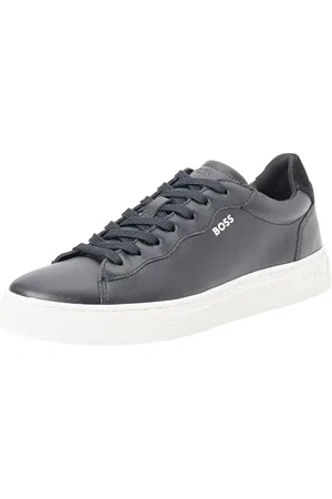 HUGO BOSS Rhys_Tenn_FL, Scarpe da Ginnastica Donna, Black, 38 EU
