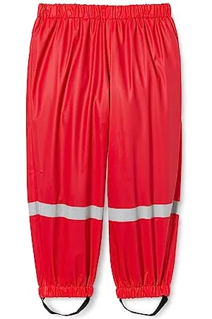 Playshoes Pantaloni fango, salopette antipioggia, fodera in pile, Pantaloni antipioggia antivento e impermeabili Unisex - Bambini e ragazzi, , 98