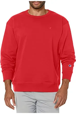 Champion Powerblend-Felpa Maglia, (Team Red Scarlet), XL Uomo