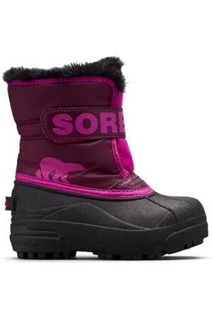 sorel Snow Commander Boot, Stivali Invernali, Unisex - Bambini e ragazzi, Purple Dahlia/Groovy Pink 2024, 30 EU