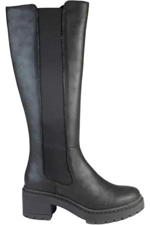 Chattawak 18negonoir40, Stivaletto Donna, , 40 EU