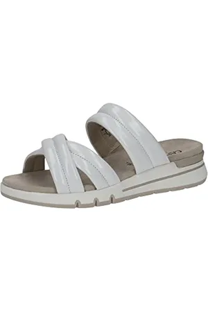 Caprice 9-9-27251-20, Pantofole piatte Donna, Bianco (White Rose), 39 EU