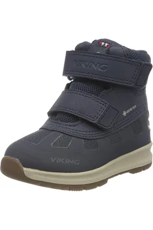 Viking De​n​n​i​s​ Mi​d​ GTX Wa​r​m​, Stivali da Neve Unisex - Bambini e ragazzi, Blu (Navy ), 26 EU