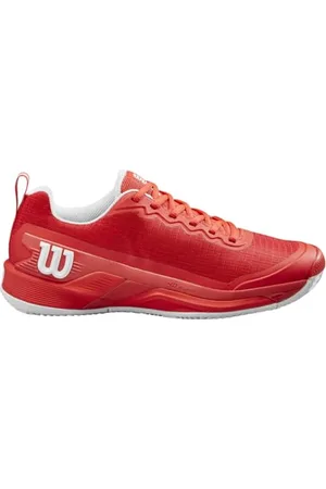 Wilson Rush PRO 4.5 Clay, Tennis Shoe Uomo, Infrared/Infrared/White, 41 1/3 EU