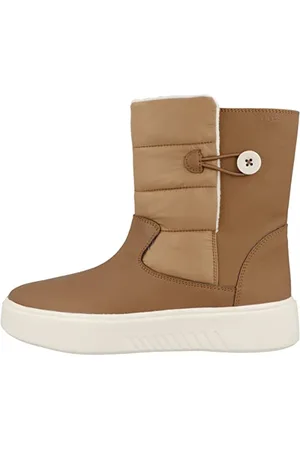 Geox D Nhenbus B, Stivaletti Donna, Marrone (Cognac/Bronze), 39 EU