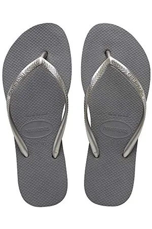 Havaianas Slim Flatform, Infradito Donna, Grigio (Grigio Acciaio), 33/34 EU