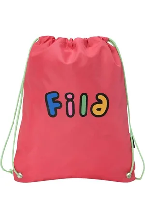 Fila Limay Funny Logo Small Sport Drawstring Backpack, Zaino Unisex-Bambini e Ragazzi, , Size 40x32 cm