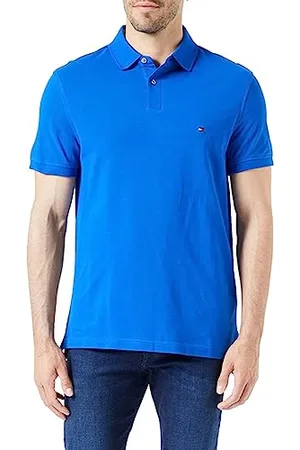 Tommy Hilfiger 1985 Regular Polo Mw0mw17770, Polo a maniche corte Uomo, (Ultra Blue), XS