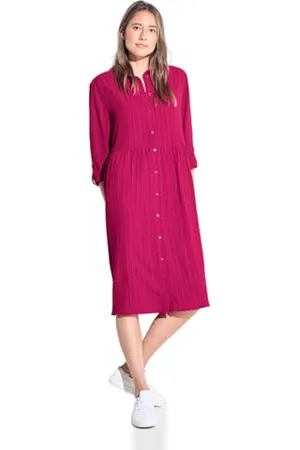 CECIL B143960 Abito con Struttura Rigida, (Pink Sorbet), L Donna